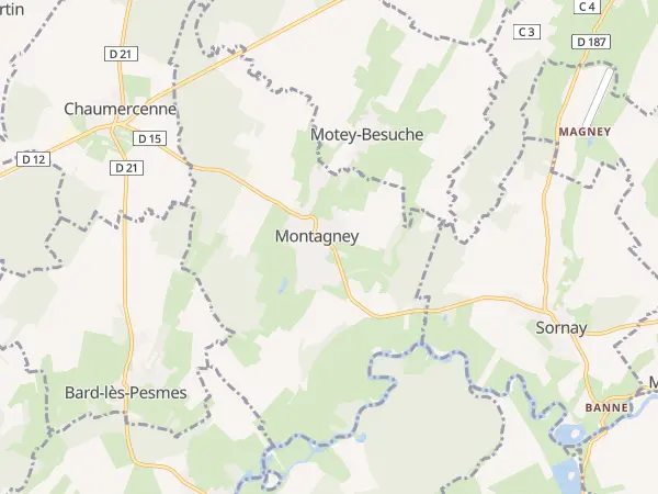 Plan de Montagney