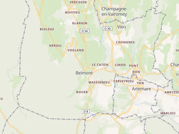 Plan de Valromey-sur-Séran