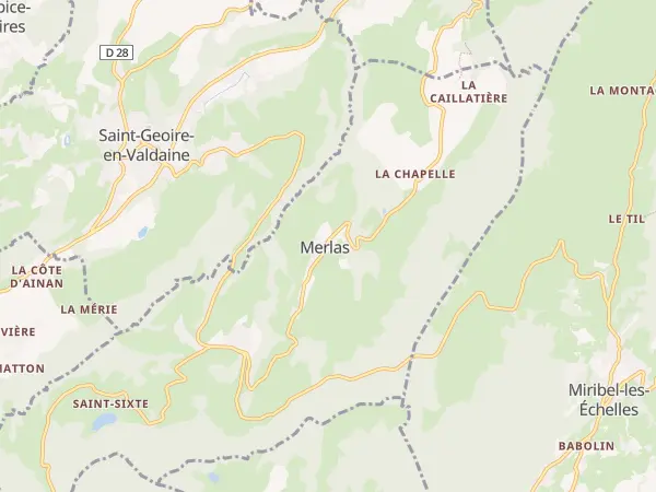 Plan de Merlas