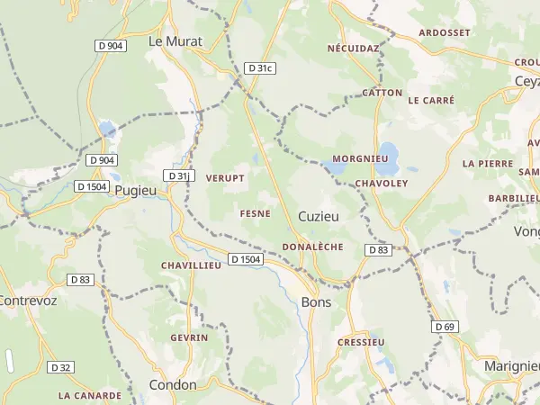 Plan de Cuzieu