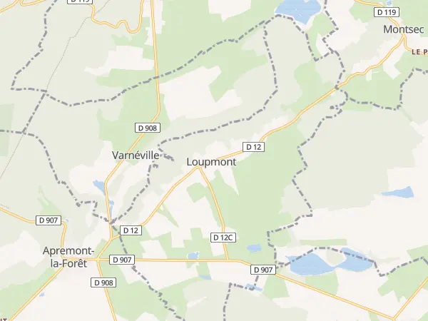 Plan de Loupmont