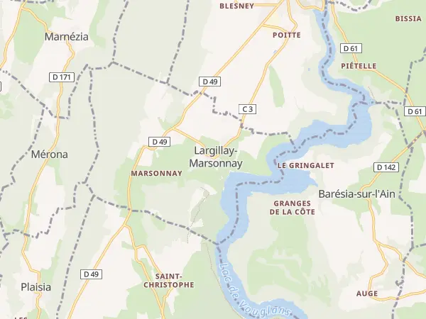 Plan de Largillay-Marsonnay
