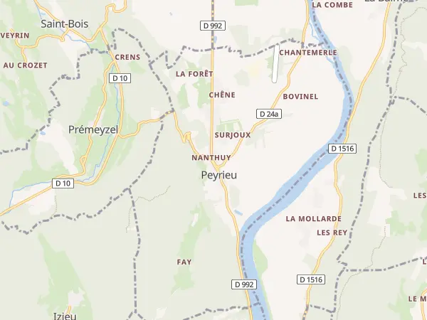Plan de Peyrieu