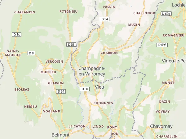 Plan de Champagne-en-Valromey