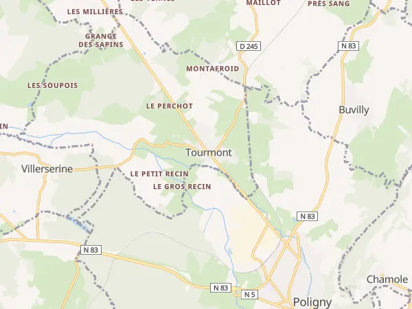 Plan de Tourmont