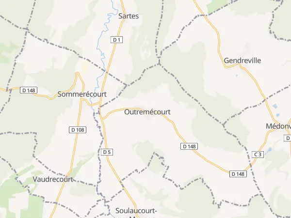 Plan de Outremécourt