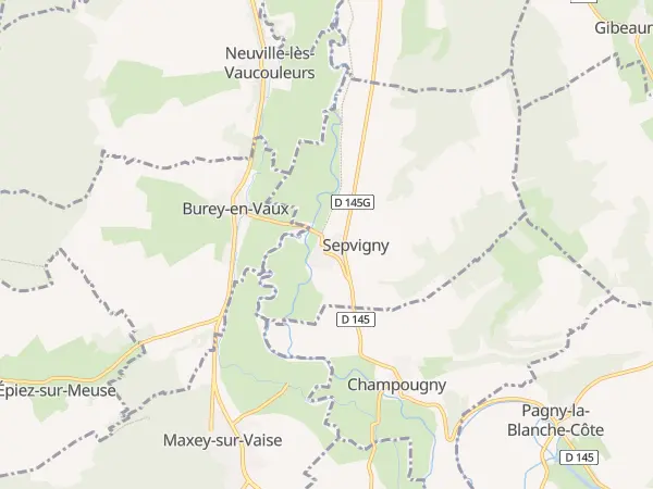Plan de Sepvigny