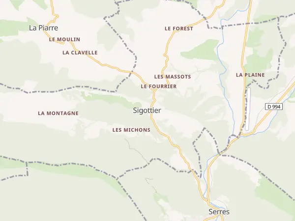 Plan de Sigottier