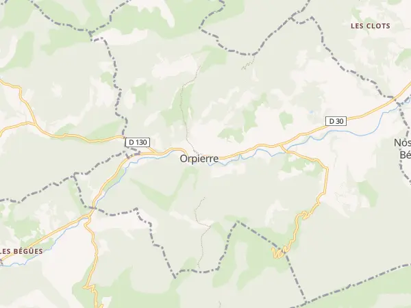 Plan de Orpierre