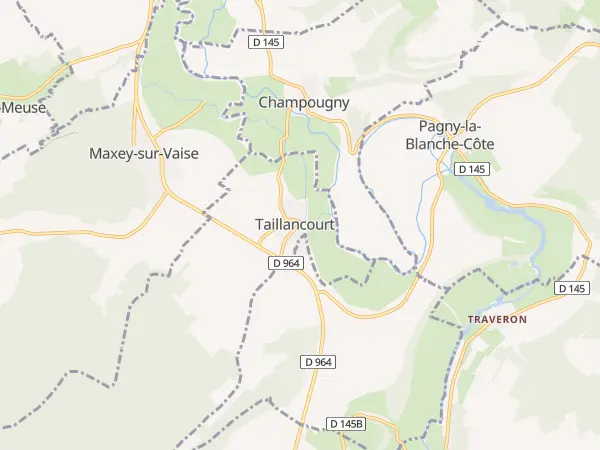 Plan de Taillancourt