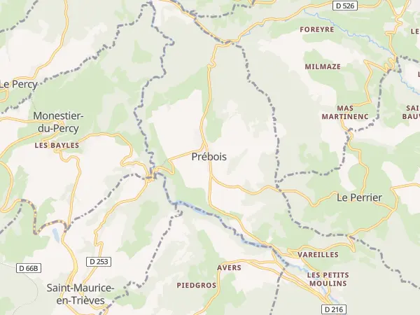 Plan de Prébois