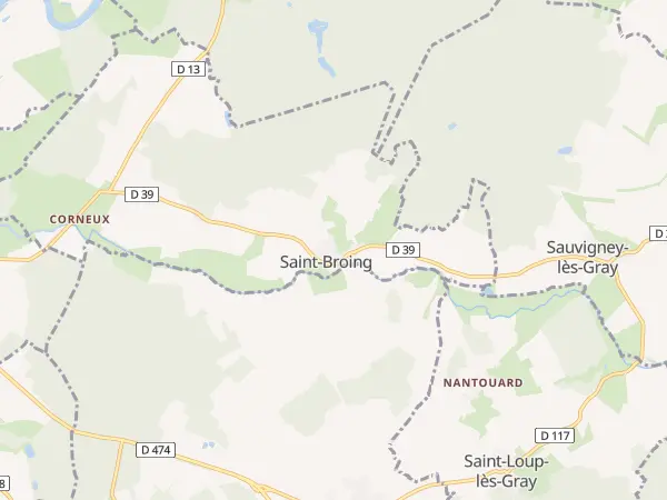 Plan de Saint-Broing