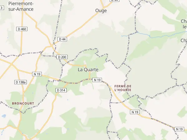 Plan de La Quarte