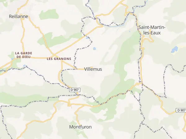 Plan de Villemus