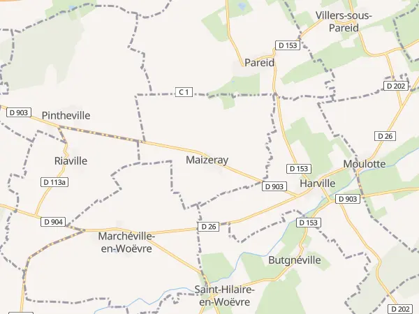 Plan de Maizeray