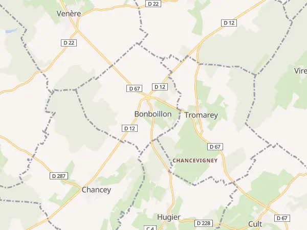 Plan de Bonboillon