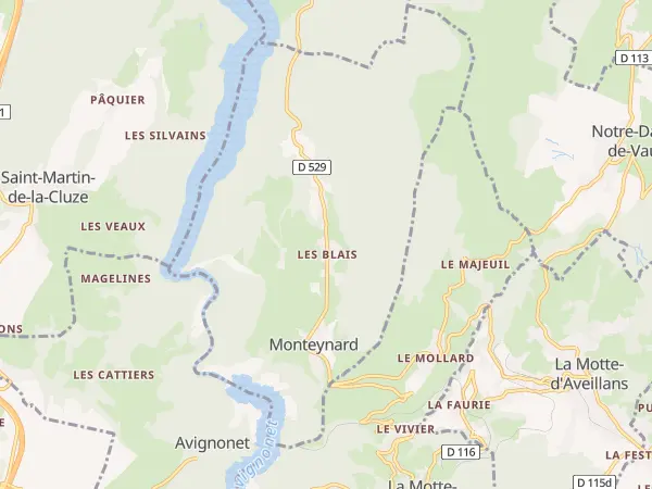 Plan de Monteynard