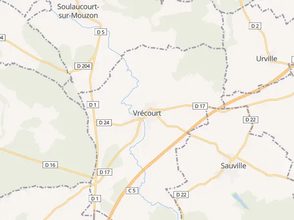 Plan de Vrécourt