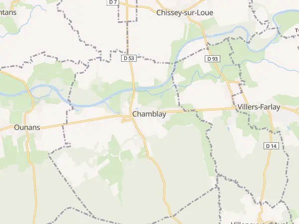 Plan de Chamblay