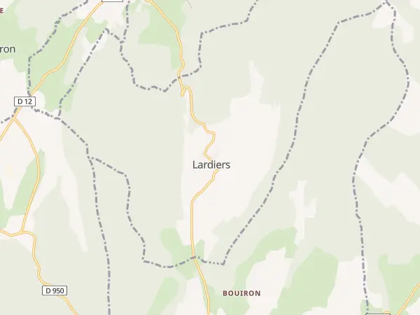 Plan de Lardiers