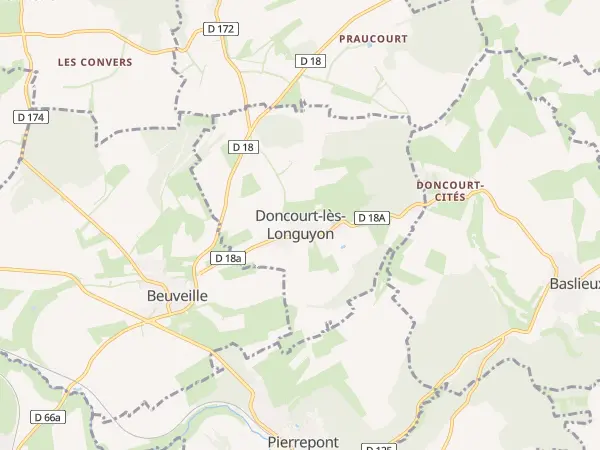 Plan de Doncourt-lès-Longuyon