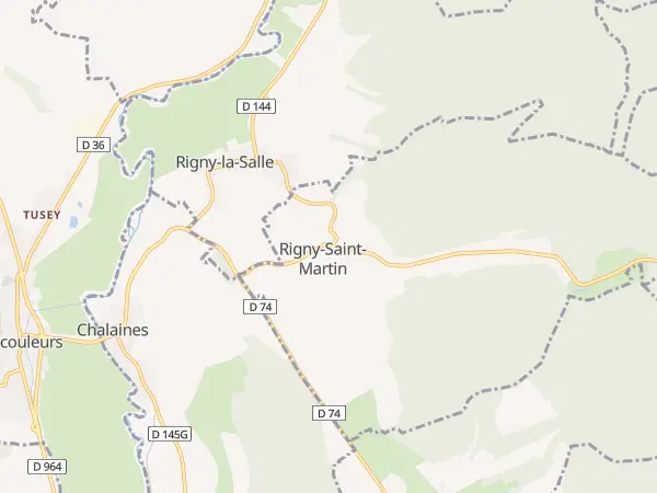 Plan de Rigny-Saint-Martin