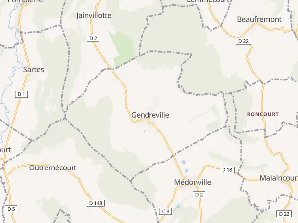 Plan de Gendreville