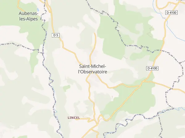 Plan de Saint-Michel-l’Observatoire