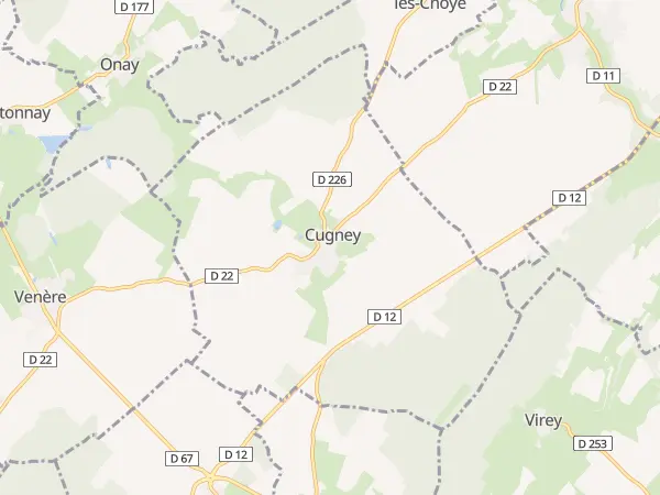 Plan de Cugney