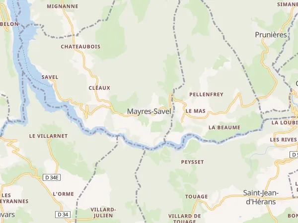Plan de Mayres-Savel