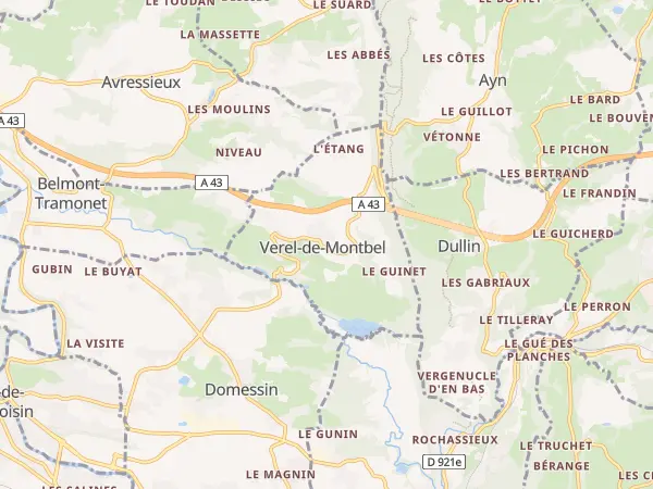 Plan de Verel-de-Montbel