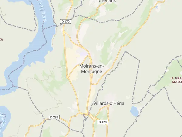 Plan de Moirans-en-Montagne