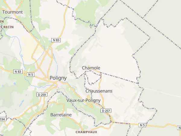 Plan de Chamole