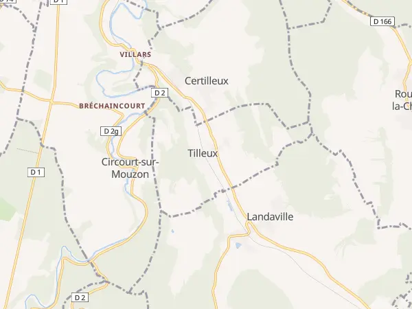 Plan de Tilleux