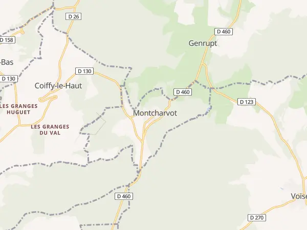 Plan de Montcharvot
