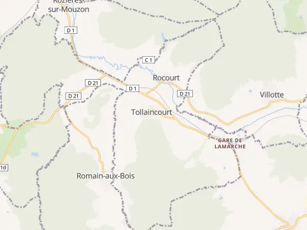 Plan de Tollaincourt