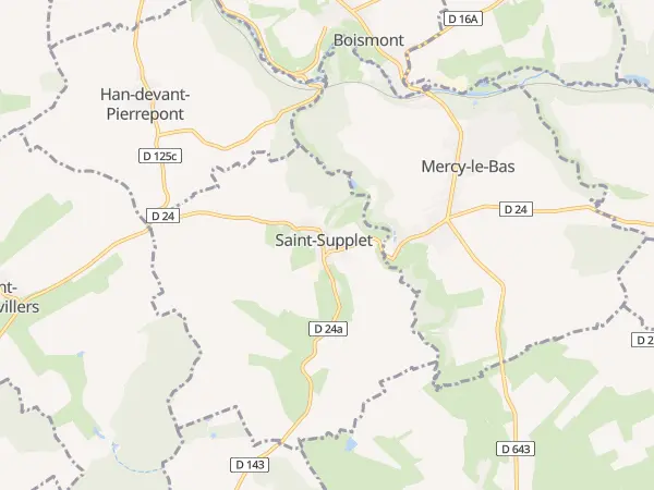 Plan de Saint-Supplet