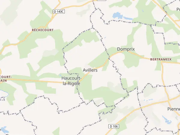 Plan de Avillers