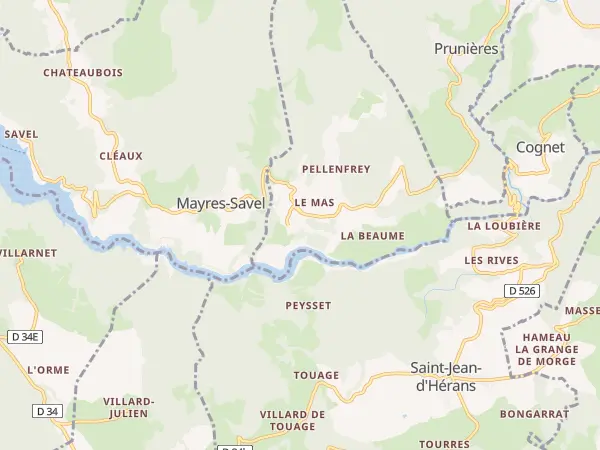 Plan de Saint-Arey