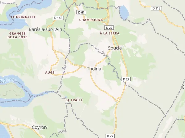 Plan de Thoiria