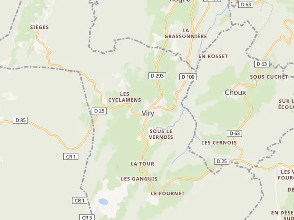 Plan de Viry