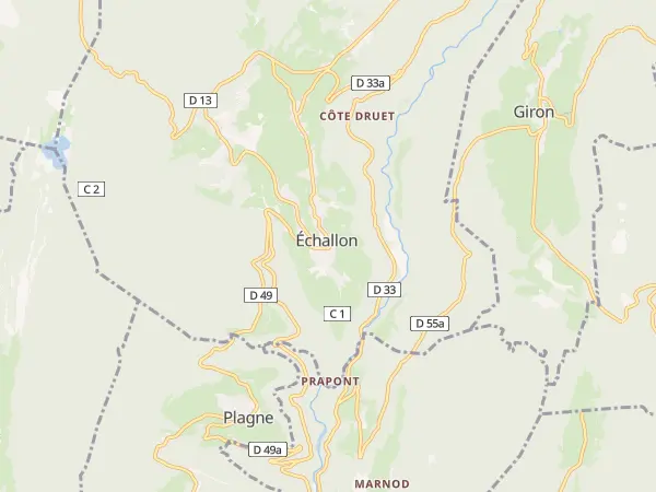 Plan de Échallon