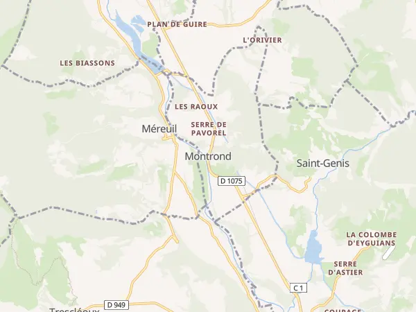 Plan de Montrond