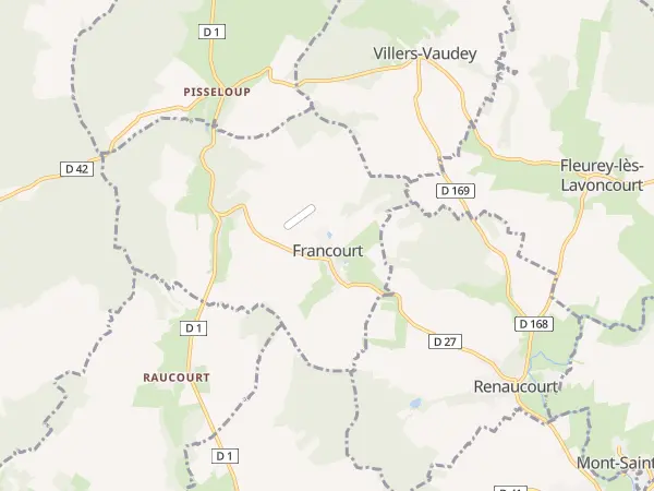 Plan de Francourt
