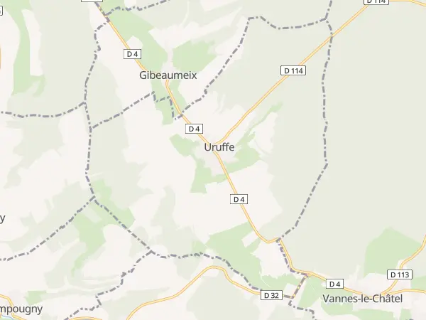 Plan de Uruffe