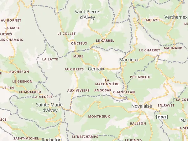 Plan de Gerbaix