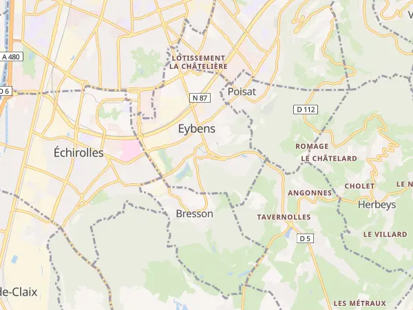 Plan de Eybens