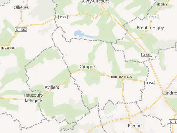 Plan de Domprix