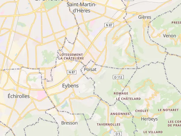 Plan de Poisat