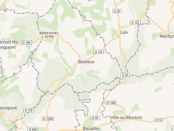 Plan de Baslieux
